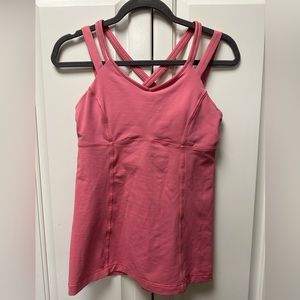 Lululemon top with built in bra size 8